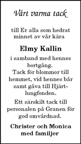 Vimmerby Tidning,Kinda Posten