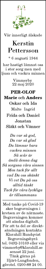 Vimmerby Tidning,Kinda Posten