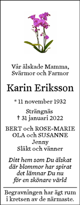 Eskilstuna-Kuriren,Strängnäs Tidning
