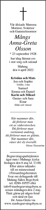 Malungsbladet Svartvit
