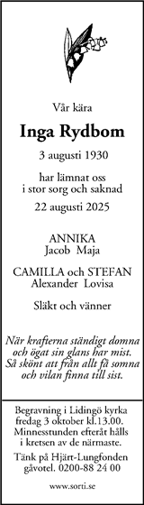 Mitt i Lidingö
