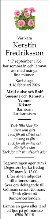 Karlskoga Kuriren,Karlskoga Tidning