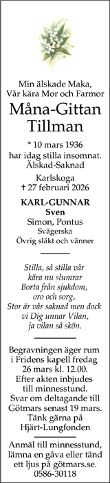 Karlskoga Kuriren,Karlskoga Tidning