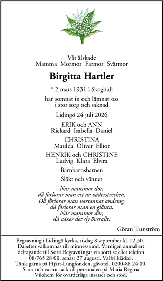 Mitt i Lidingö