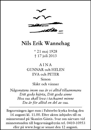 Sydsvenskan familjesidan dödsannonser Sydsvenskan familjesidan dödsannonser