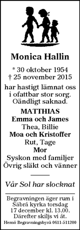 tidningen ångermanland dödsannonser