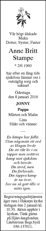 jönköpings posten dödsannonser