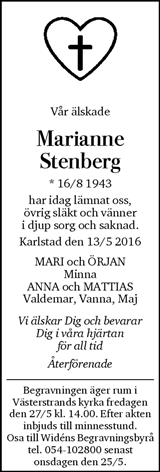 dagens nyheter dödsannonser 2016 dagens nyheter dödsannonser 2016