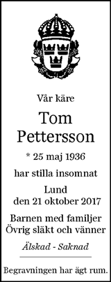 Sydsvenskan familjesidan dödsannonser Sydsvenskan familjesidan dödsannonser