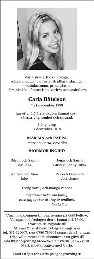Familjesidan.se | Dödsannonser från hela landet