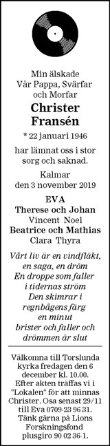 Oskarshamns tidningen dödsannonser