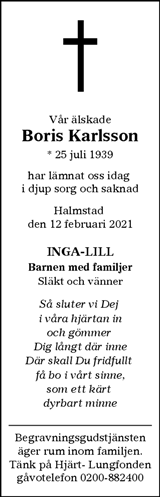 Familjesidan.se | DÃ¶dsannonser frÃ¥n hela landet