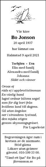 Familjesidan.se | Dödsannonser från hela landet